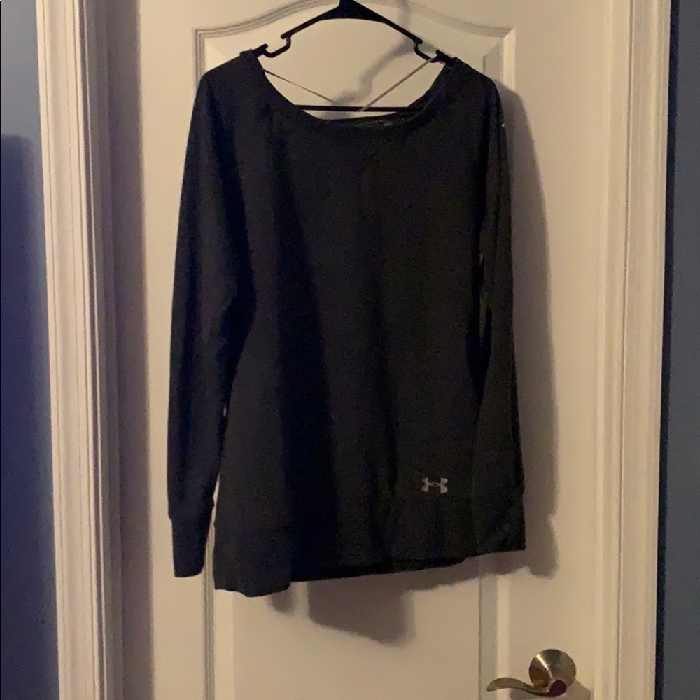 Gray Under Armour Sweatshirt